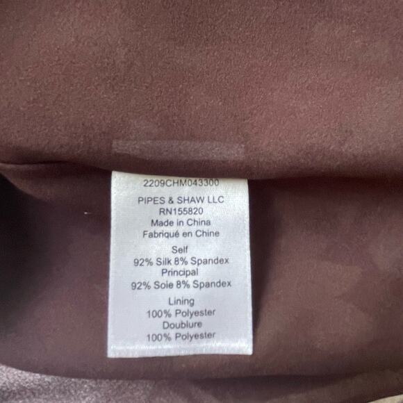 Veronica Beard Pixie Floral Print Skirt Oxblood Multi Silk Ruched Midi Size S 4 - Picture 11 of 13